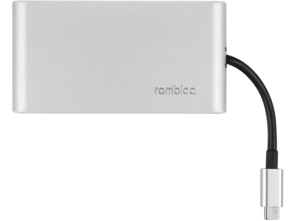 Хаб USB Rombica Type-C Hermes Black Хаб USB Rombica Type-C Hermes Black
