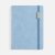 Ежедневник Urban Metal, недатированный, голубой