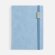 Ежедневник Urban Metal, недатированный, голубой
