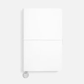 Ежедневник Waltz, недатированный, белый