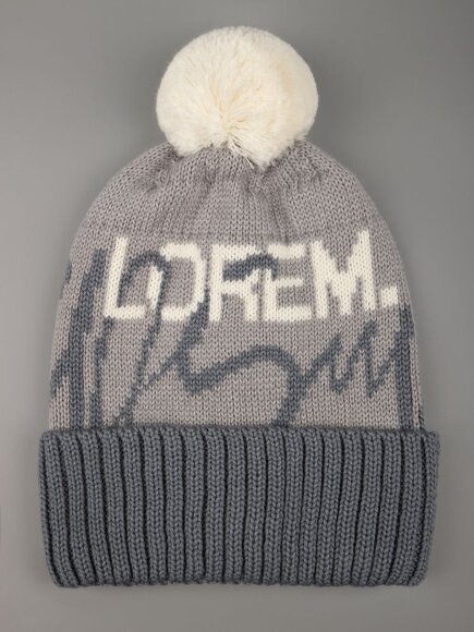 Шапка Joyful на заказ, полушерсть