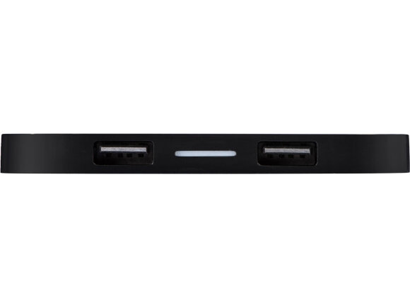 Беспроводная зарядка Tile с 2 USB-A, 5 Вт, черный Беспроводная зарядка Tile с 2 USB-A, 5 Вт, черный