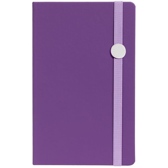 Блокнот Shall Round, фиолетовый Блокнот Shall Round, фиолетовый