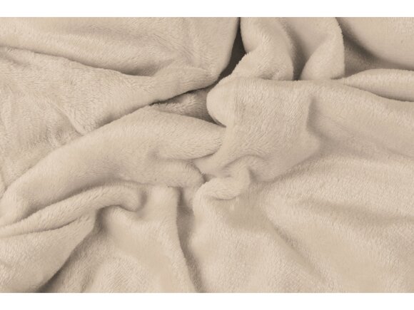 Плед мягкий флисовый Fancy, бежевый Плед мягкий флисовый Fancy, бежевый