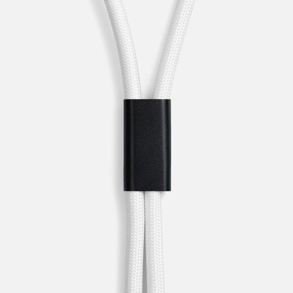 Кабель-ланьярд energyFlex Power Delivery 60 Вт, белый