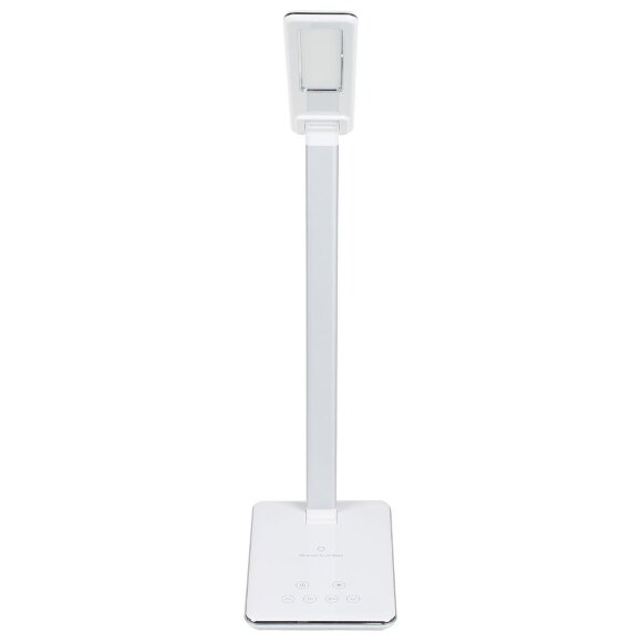 Настольная лампа с беспроводной зарядкой Power Spot, белая Настольная лампа с беспроводной зарядкой Power Spot, белая