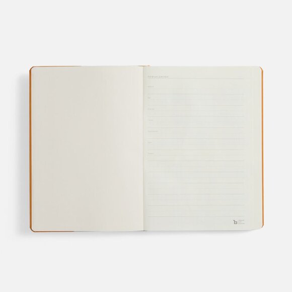 Ежедневник Urban Metal, недатированный, оранжевый