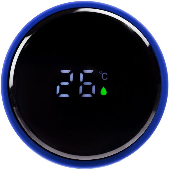 Смарт-бутылка с заменяемой батарейкой Long Therm Soft Touch, синяя Смарт-бутылка с заменяемой батарейкой Long Therm Soft Touch, синяя