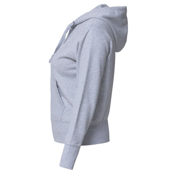 Толстовка женская Hooded Full Zip серый меланж Толстовка женская Hooded Full Zip серый меланж