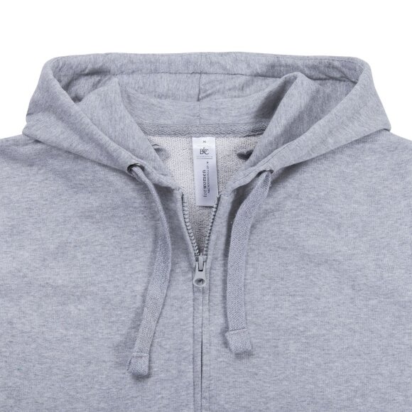 Толстовка женская Hooded Full Zip серый меланж Толстовка женская Hooded Full Zip серый меланж