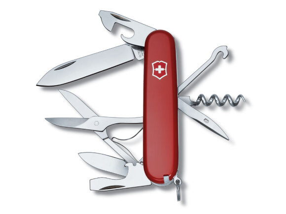 Нож перочинный VICTORINOX Climber, 91 мм, 14 функций, красный Нож перочинный VICTORINOX Climber, 91 мм, 14 функций, красный