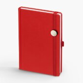 Ежедневник Favor Metal, недатированный, красный