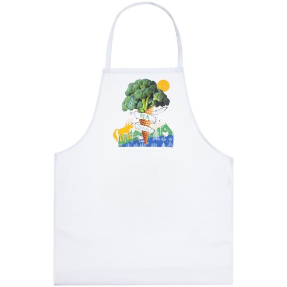 Фартук «На здоровье!», белый Фартук «На здоровье!», белый