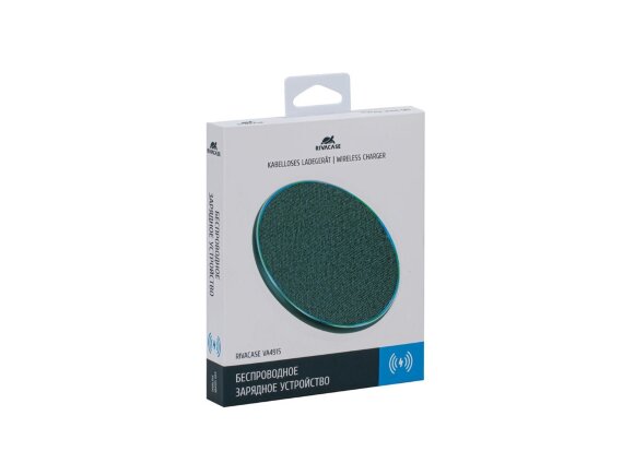 RIVACASE VA4915 GR3 беспроводное ЗУ 10 Вт, серая ткань, 12/96 RIVACASE VA4915 GR3 беспроводное ЗУ 10 Вт, серая ткань, 12/96