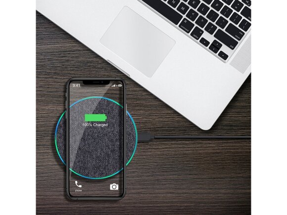 RIVACASE VA4915 GR3 беспроводное ЗУ 10 Вт, серая ткань, 12/96 RIVACASE VA4915 GR3 беспроводное ЗУ 10 Вт, серая ткань, 12/96