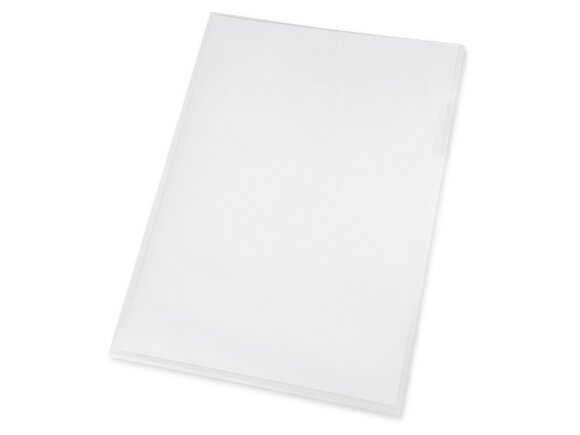 Папка- уголок, для формата А4, плотность 180 мкм, прозрачный матовый