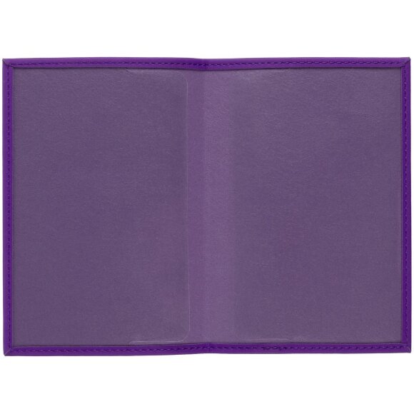 Обложка для паспорта Shall, фиолетовая