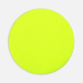 Наклейка тканевая Lunga Round, M, желтый неон