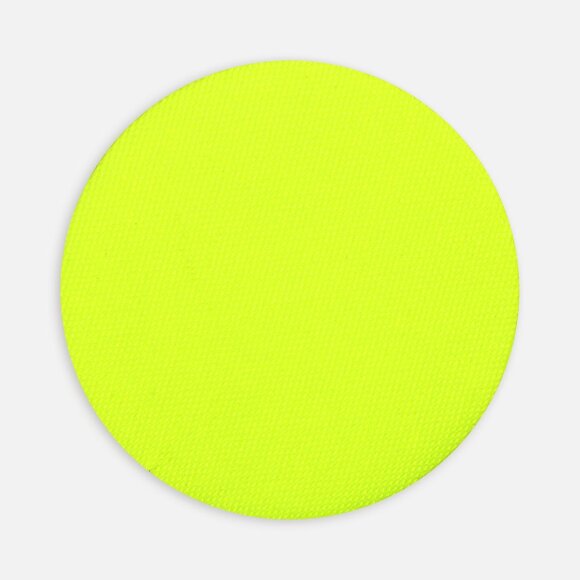 Наклейка тканевая Lunga Round, M, желтый неон