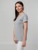 Футболка женская T-bolka Stretch Lady, серый меланж Футболка женская T-bolka Stretch Lady, серый меланж