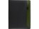 Папка для документов Nadine, черный/зеленый
