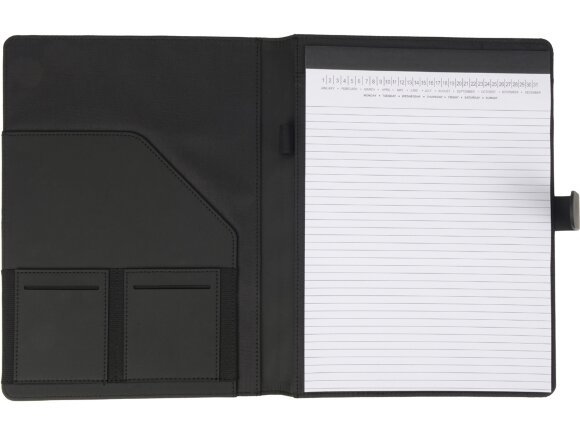 Папка для документов Route с блокнотом, темно-серый Папка для документов Route с блокнотом, темно-серый