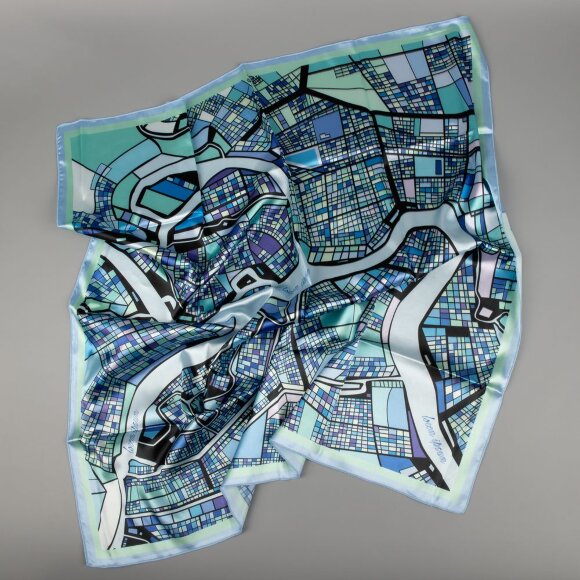 Платок с печатью на заказ ColorSharm, M Платок с печатью на заказ ColorSharm, M