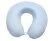 Подушка Basic из микрофибры с эффектом памяти U-shape, небесно голубой NEW