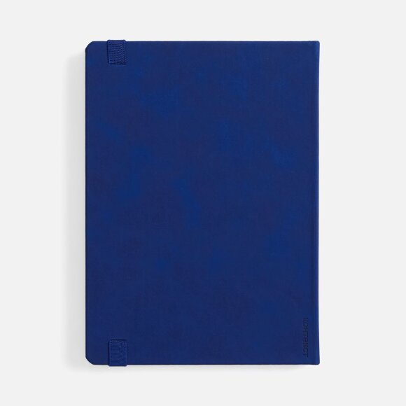 Ежедневник Urban Metal, недатированный, ярко-синий