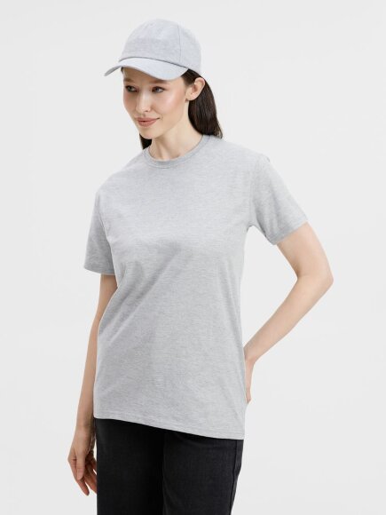 Футболка унисекс T-Bolka 160, серый меланж