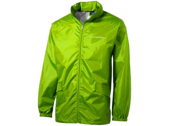 Ветровка Miami мужская с чехлом, зеленое яблоко Ветровка Miami мужская с чехлом, зеленое яблоко