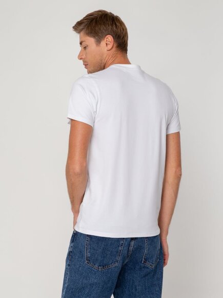 Футболка мужская T-bolka Stretch, белая Футболка мужская T-bolka Stretch, белая