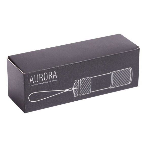 Фонарик Aurora, черный Фонарик Aurora, черный