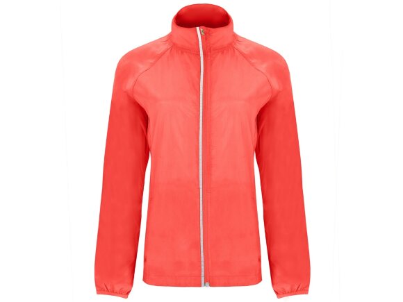 Ветровка Glasgow женская, неоновый коралловый Ветровка Glasgow женская, неоновый коралловый