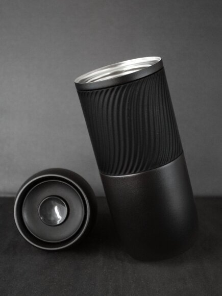 Термостакан Hub, черный Термостакан Hub, черный