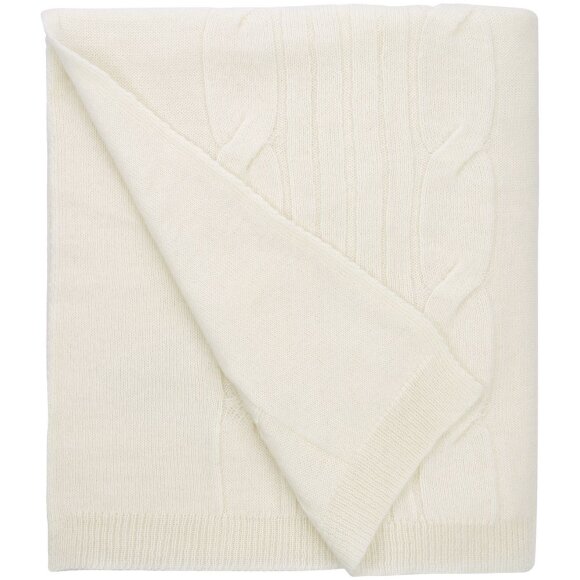 Плед Dantel, молочно-белый Плед Dantel, молочно-белый