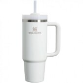 Термокружка Quencher H2.0 1180 с трубочкой, белая Термокружка Quencher H2.0 1180 с трубочкой, белая