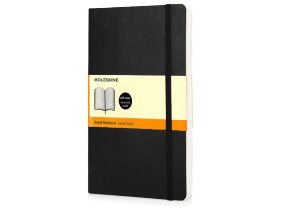 Подарочный набор Moleskine Indiana с блокнотом А5 Soft и ручкой, черный Подарочный набор Moleskine Indiana с блокнотом А5 Soft и ручкой, черный