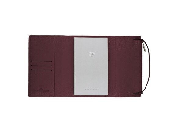 Ежедневник недатированный  А5- Dolce Vita  (бордовый)