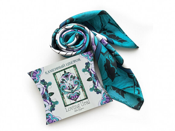 Платок Каменный Цветок Платок Каменный Цветок