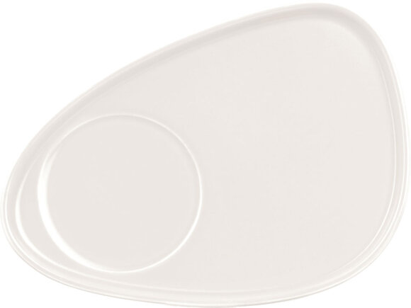 Чайная пара Brighton : блюдце овальное, чашка, коробка, белый Чайная пара Brighton : блюдце овальное, чашка, коробка, белый