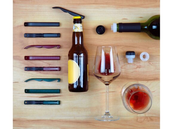 Пробка-каплеуловитель 2-в-1, черный/белый Пробка-каплеуловитель 2-в-1, черный/белый