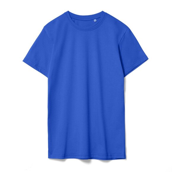 Футболка унисекс T-Bolka 160, ярко-синяя Футболка унисекс T-Bolka 160, ярко-синяя