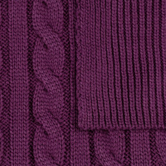 Шарф Heat Trick, баклажановый