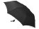Зонт складной Irvine, полуавтоматический, 3 сложения, с чехлом, черный