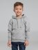 Толстовка с капюшоном детская Kirenga Kids, серый меланж