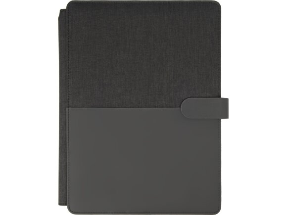 Папка для документов Kadeo с блокнотом, темно-серый Папка для документов Kadeo с блокнотом, темно-серый