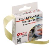 Клейкая лента для принтера Colop e-mark, прозрачная Клейкая лента для принтера Colop e-mark, прозрачная
