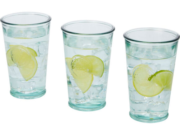 Набор из 3 предметов объемом 300 мл Copa, изготовленных из переработанного стекла