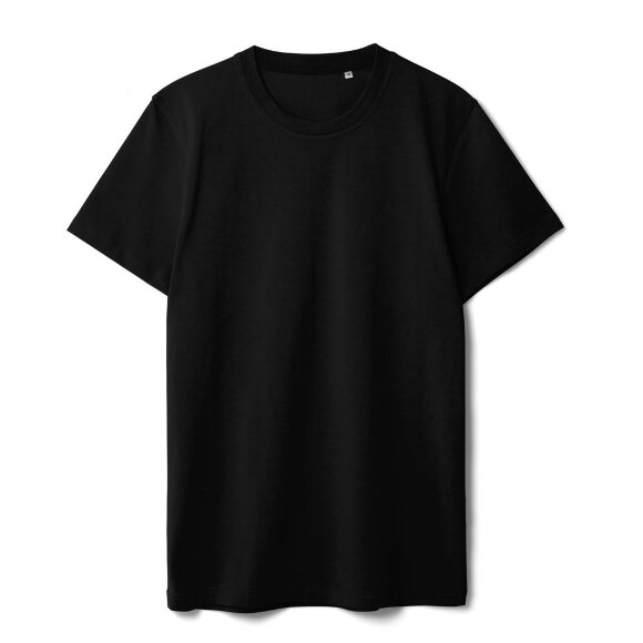 Футболка мужская T-bolka Stretch, черная Футболка мужская T-bolka Stretch, черная